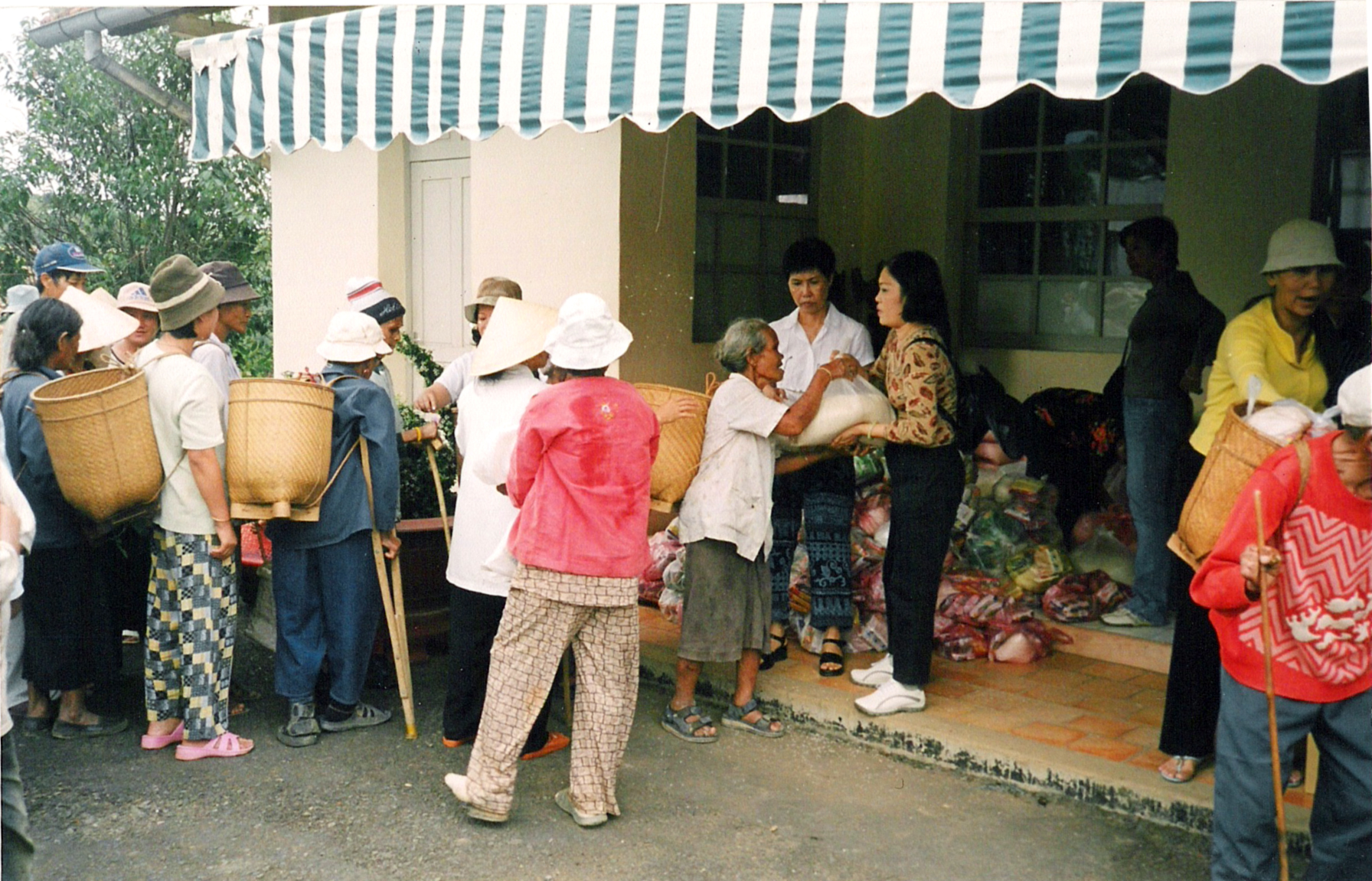 Leprosy patients in Da Lat supported by FAVAD